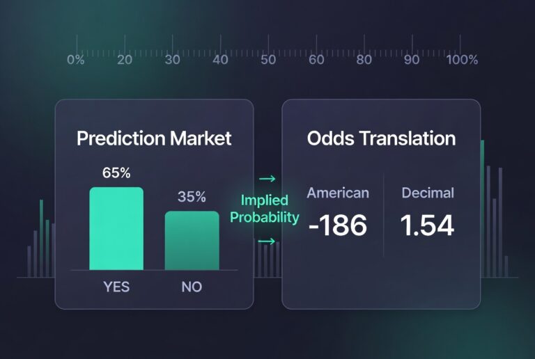 Prediction implied probability chart