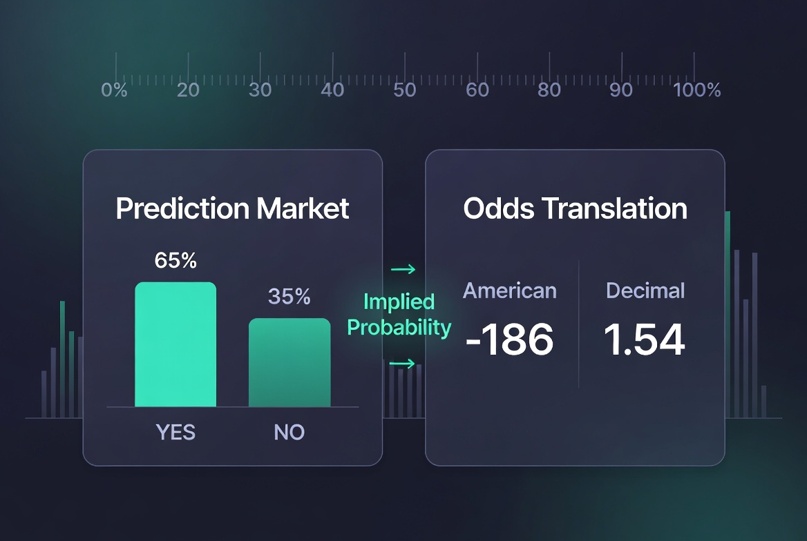 Prediction implied probability chart